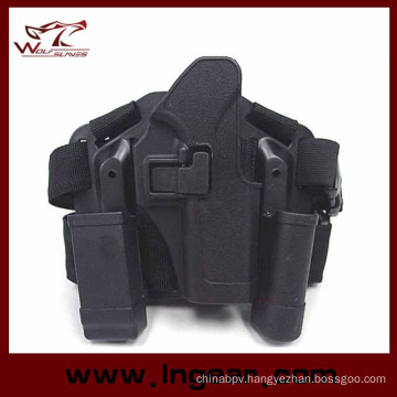 Airsoft Four in One Tactical Drop Leg Holster for Glock 17 Holster Combat Holster